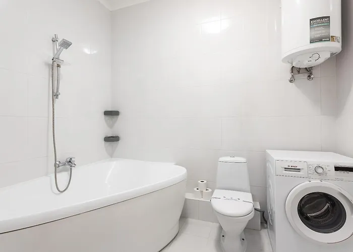 с двумя спальнями в центре города Oděsa