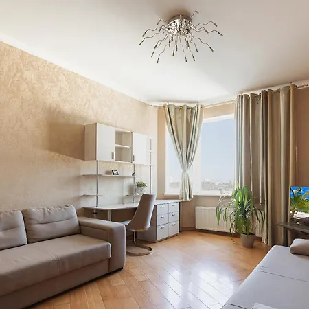 Apartman с двумя спальнями в центре города Odessza